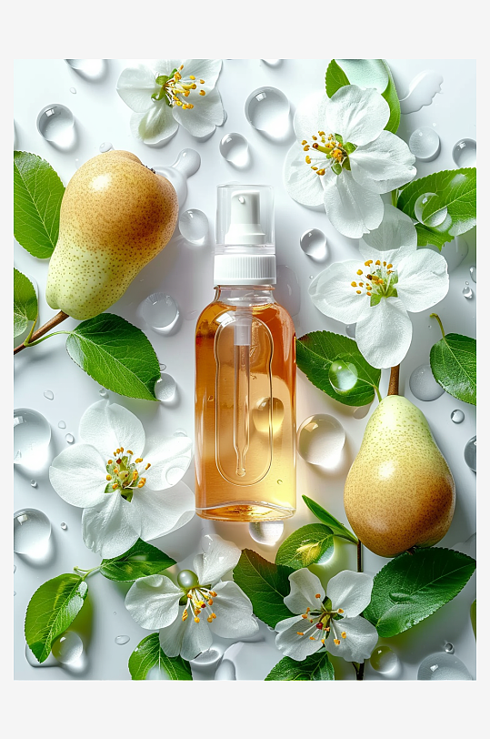 创意精华油美妆摄影-众图网