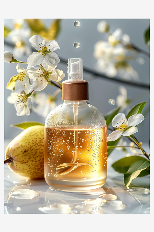 创意精华油美妆摄影-众图网