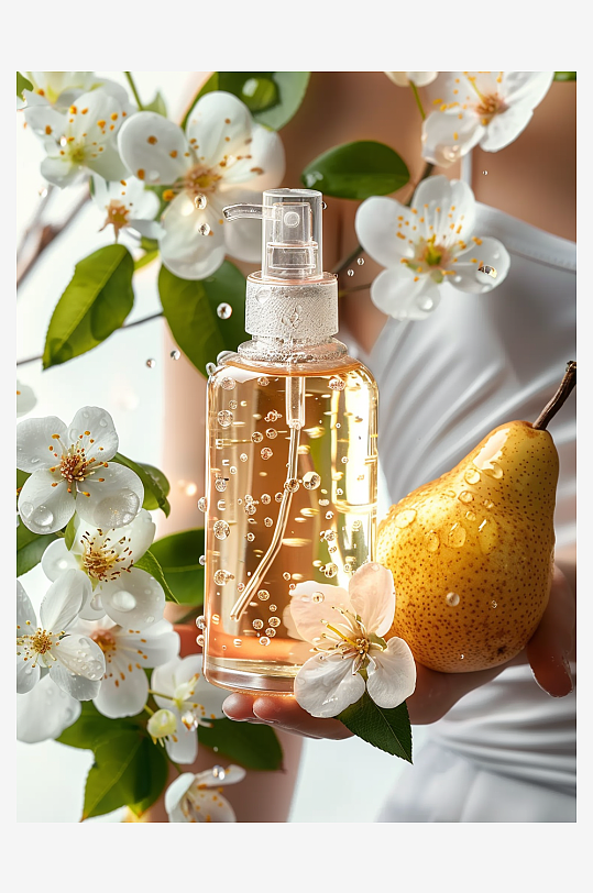 创意精华油美妆摄影-众图网