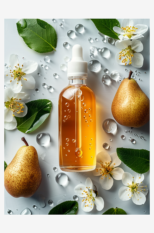 创意精华油美妆摄影-众图网