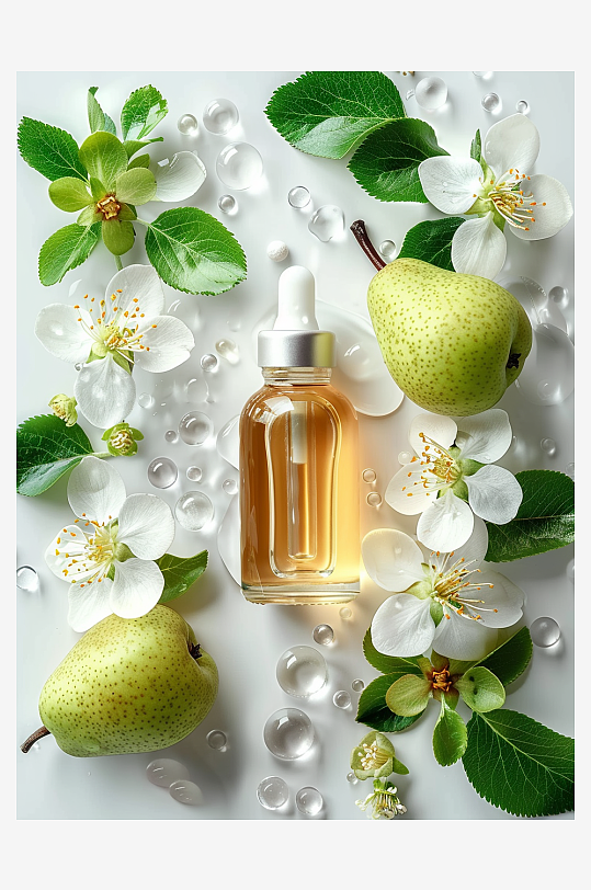 创意精华油美妆摄影-众图网