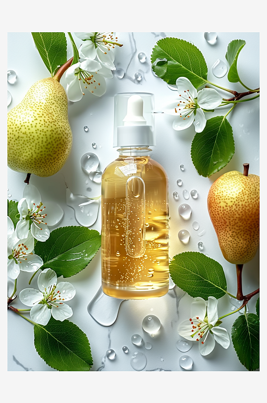 创意精华油美妆摄影-众图网