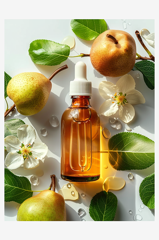 创意精华油美妆摄影-众图网