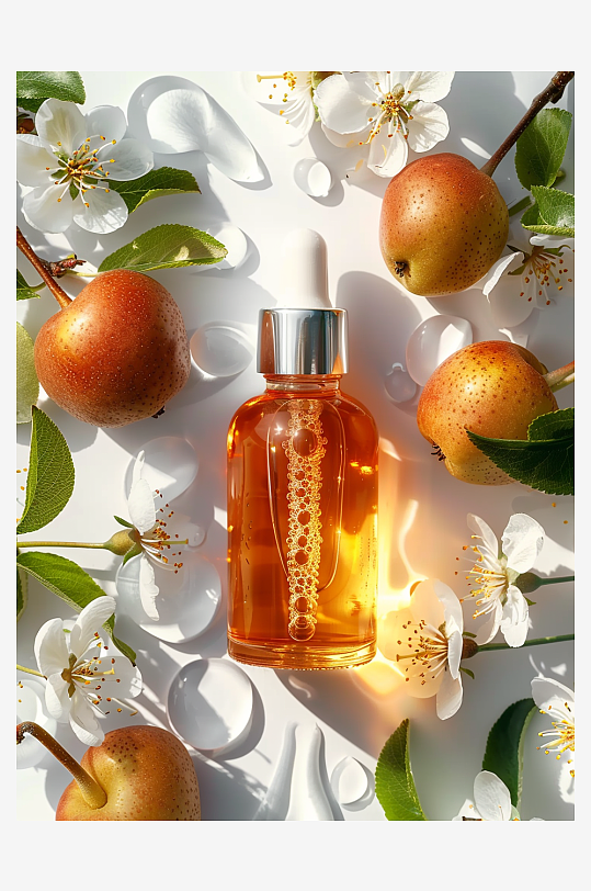 创意精华油美妆摄影-众图网