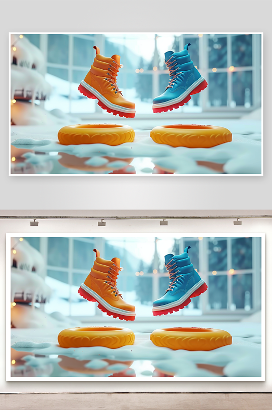 时尚男士运动鞋摄影-众图网