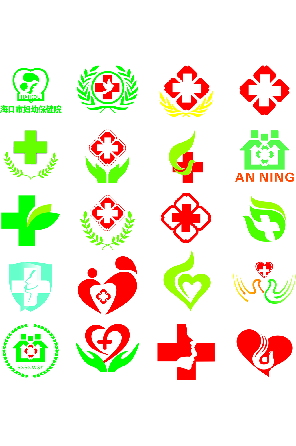 医疗logo设计及寓意图片