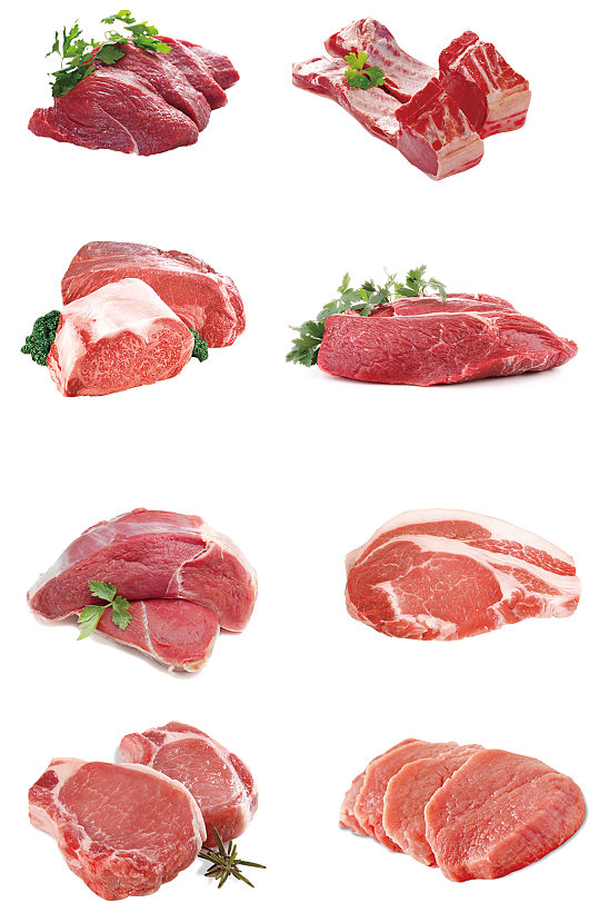 新鲜猪肉免扣素材-众图网