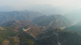 中国长城实拍视频素材-众图网