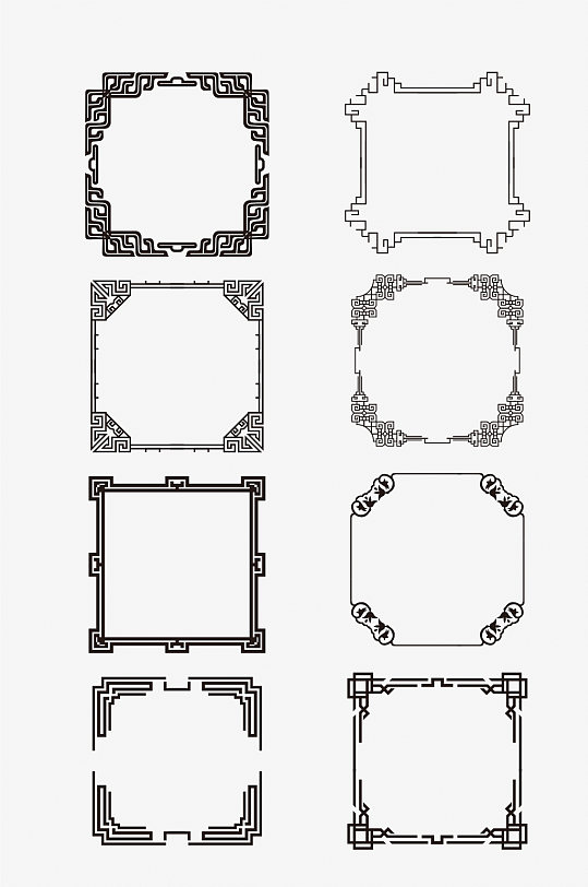 展板设计立即下载定制大厅门cad施工图中式新韵古典家居详情页红色