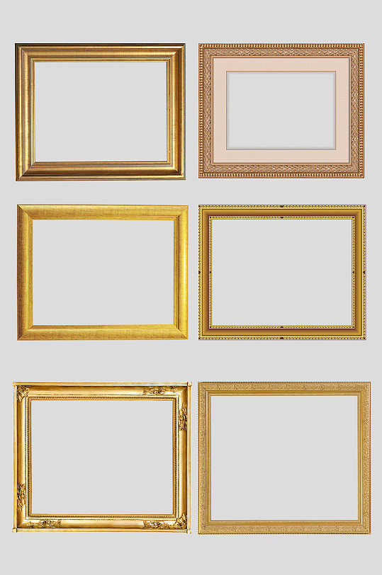 金属金色质感相框画框