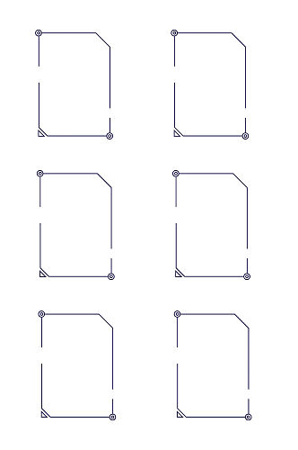 现代科技边框对话框