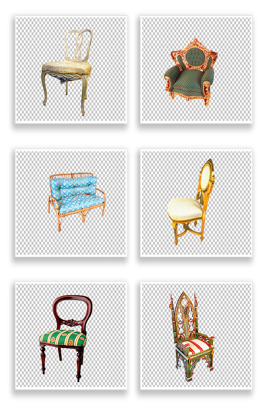 美式欧式复古仿古椅子