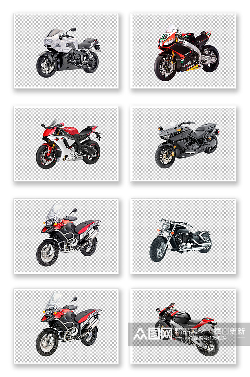品牌交通工具摩托车素材