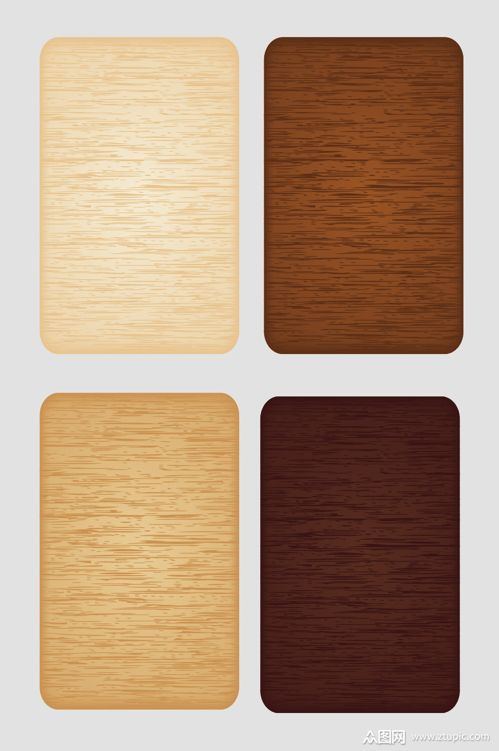 木板木纹矢量材质贴图模板下载-编号1090649-众图网