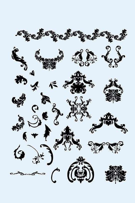 古典欧式花纹经典花纹