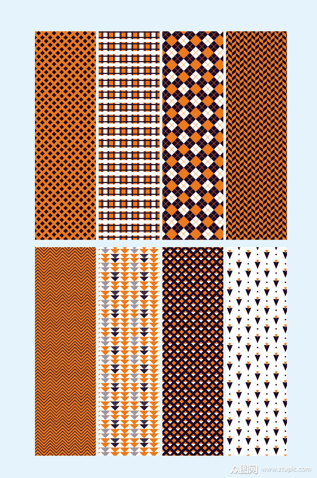 矢量线条花纹底纹背景素材