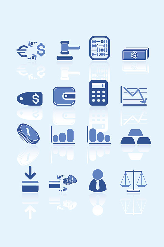 金融icon矢量金融图标元素