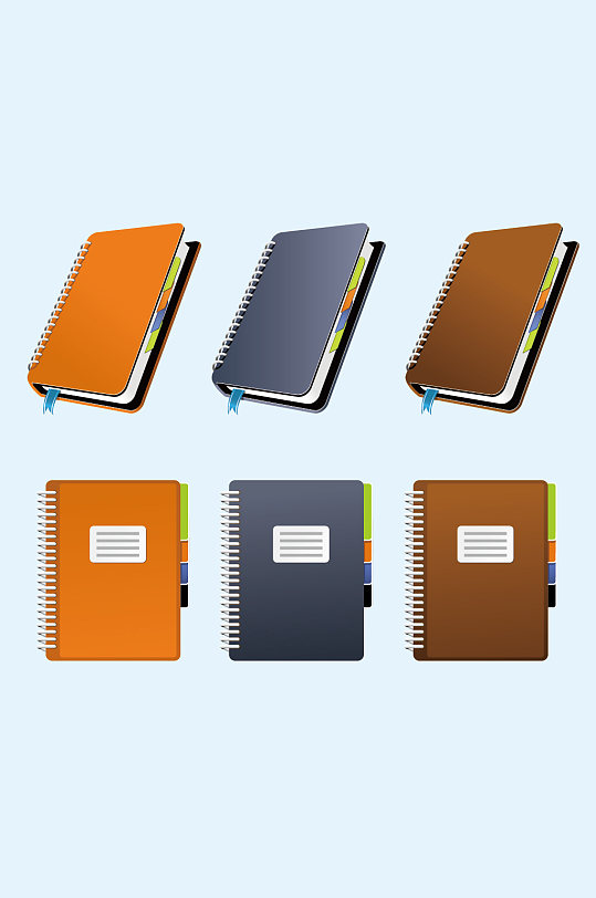 ai矢量本子笔记本