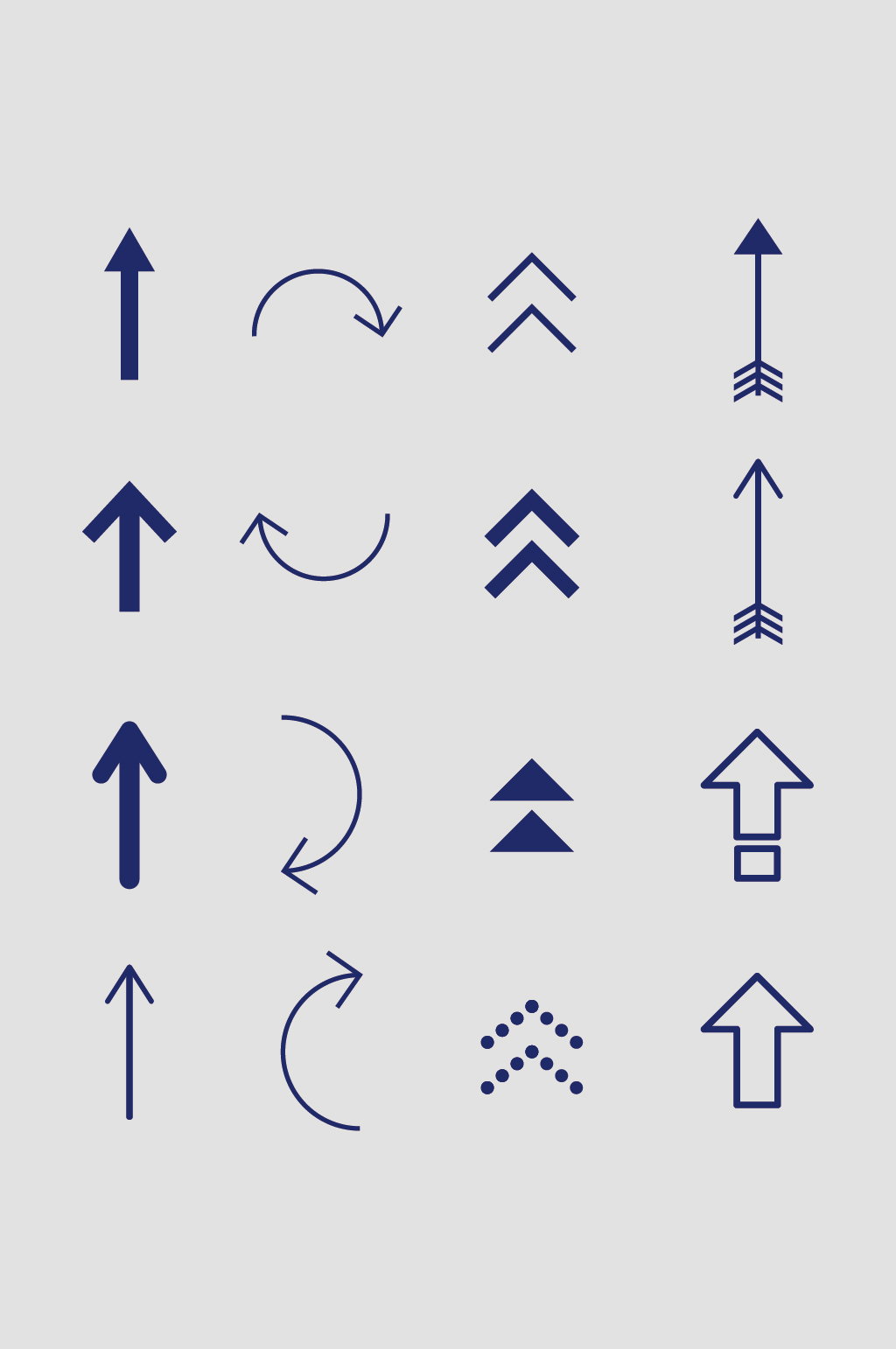 矢量箭头指示标识素材