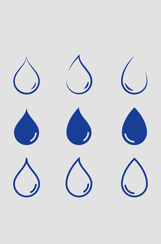 滴水矢量图图片-滴水矢量图设计素材-滴水矢量图模板下载-众图网