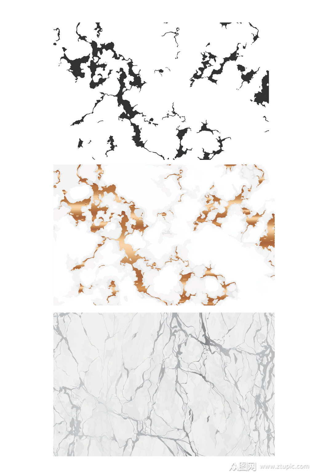 简约抽象矢量大理石纹素材