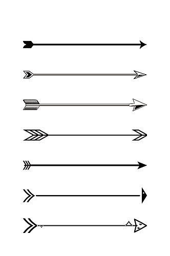 矢量箭矢箭头指示标识