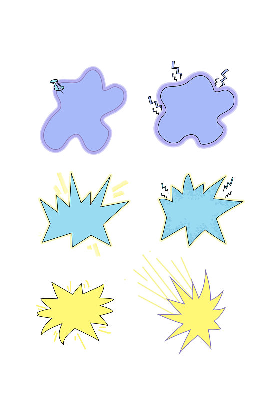 爆炸贴可爱元素-爆炸贴可爱元素图片-爆炸贴可爱元素素材下载-众图网