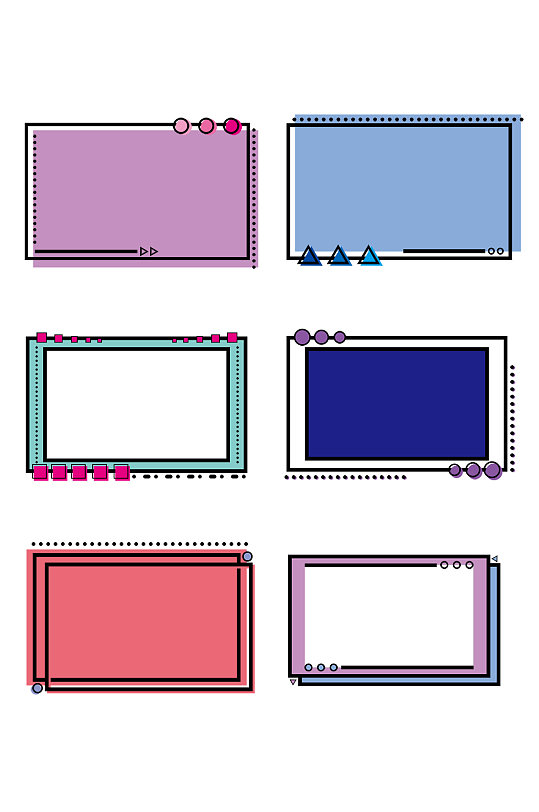 科技边框线图片-科技边框线素材下载-众图网