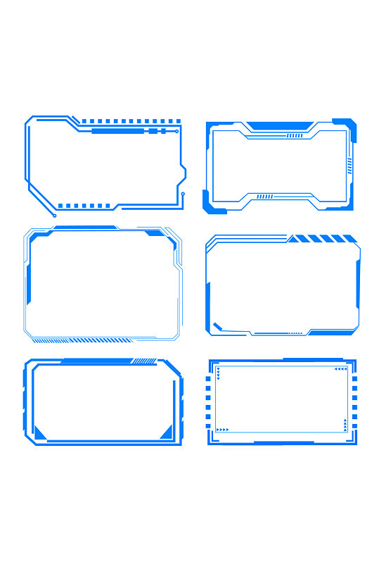 边框花纹科技图片-边框花纹科技素材下载-众图网