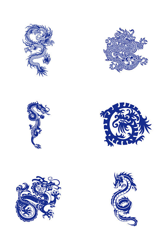 中式龙新中式龙古典龙-众图网