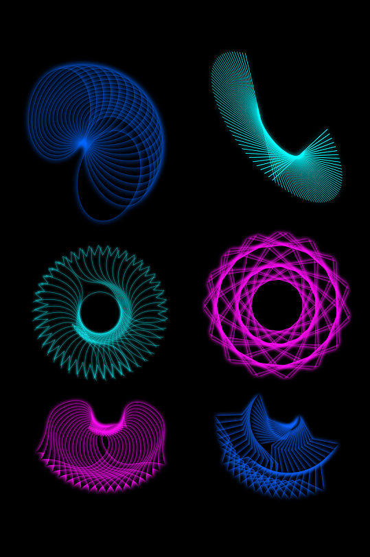 矢量元素立即下载科技炫丽线条图形元素立即下载紫色图形图表设计元素