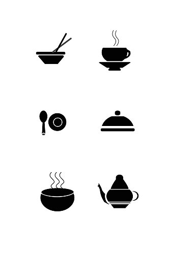 餐具用具图标元素