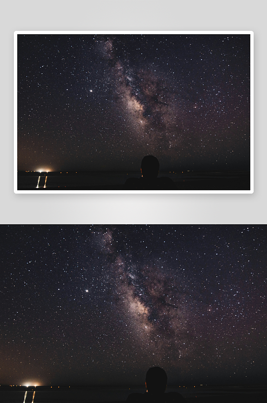 高清夜空星星宇宙星空