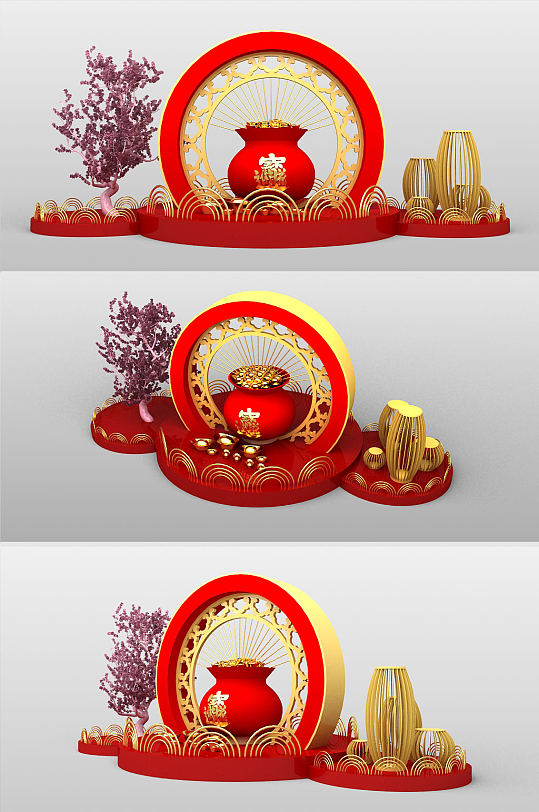 2021春节场景图片-2021春节场景素材下载-众图网