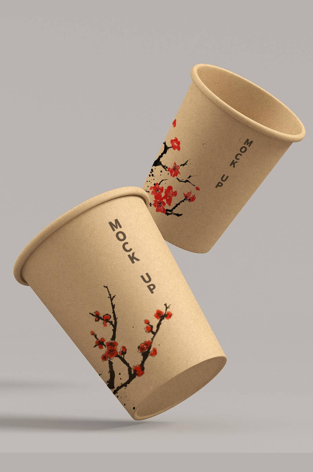 原创3D纸杯样机素材
