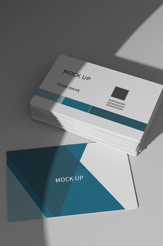 原创3d名片样机