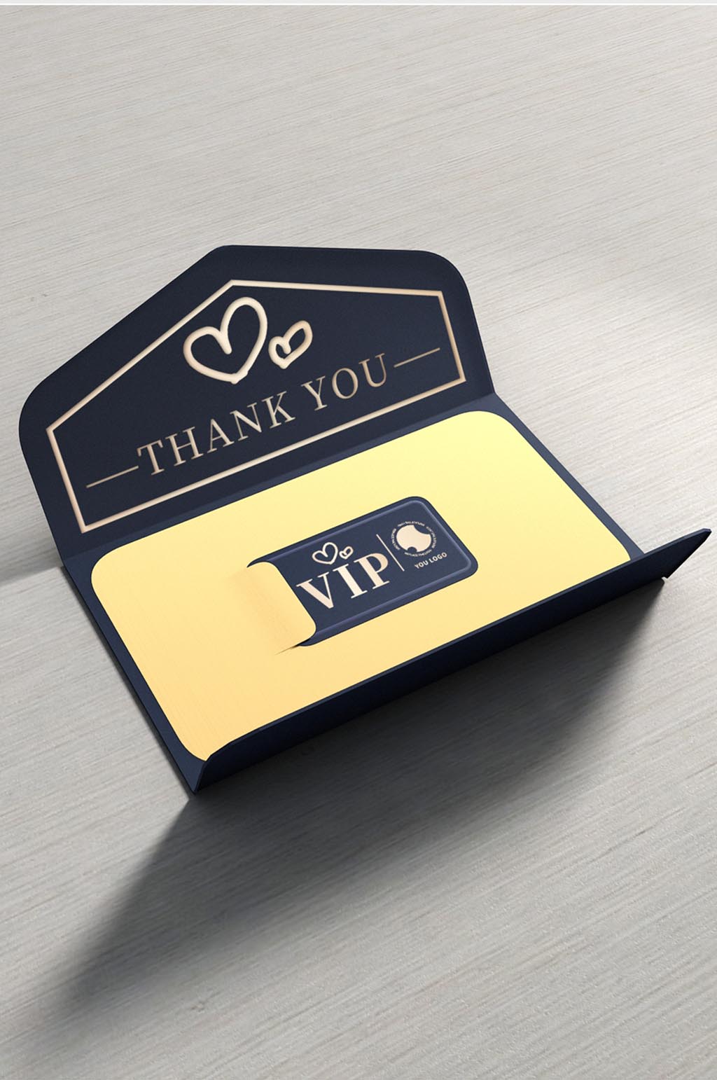 VIP礼品卡样机素材