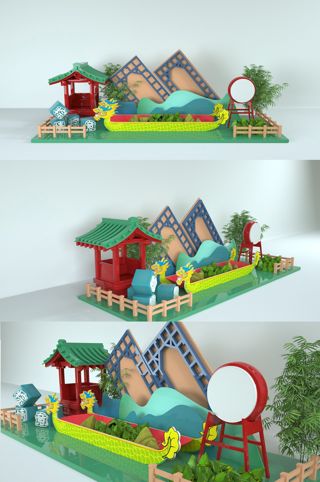 美陈3D模型素材_美陈3D模型模板_美陈3D模型设计图片免费下载-众图网