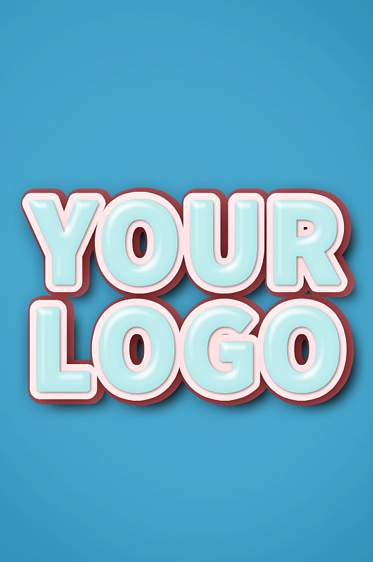 字效字样机模板_字效字样机设计图片