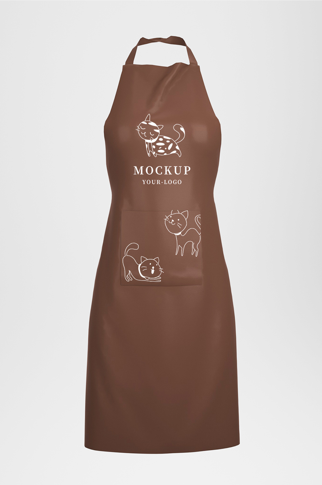 3d围裙服饰样机模型素材