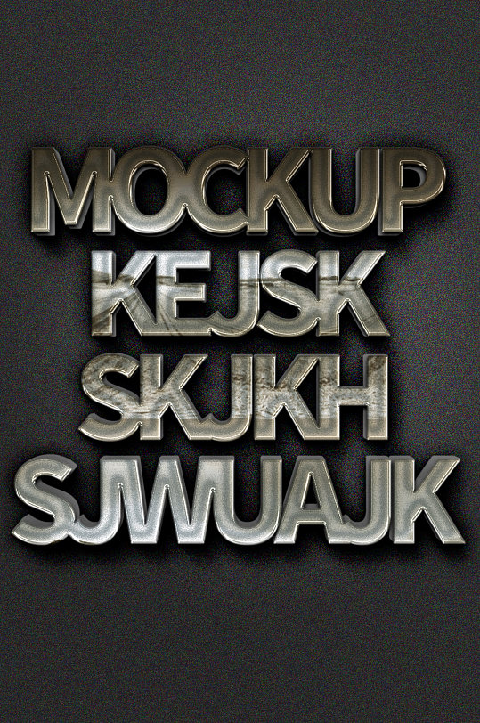 黑暗破旧艺术字特效文字效果字体logo样