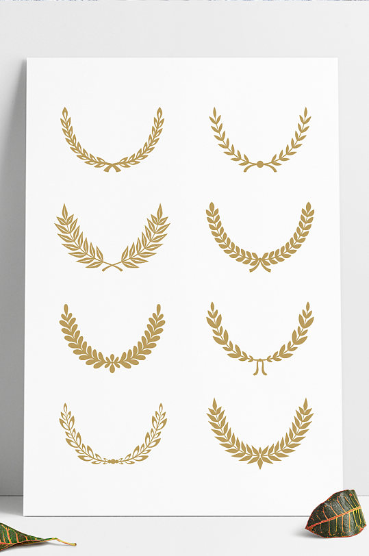 麦穗花边矢量图形立即下载矢量麦穗高粱花纹简图元素立即下载矢量花纹