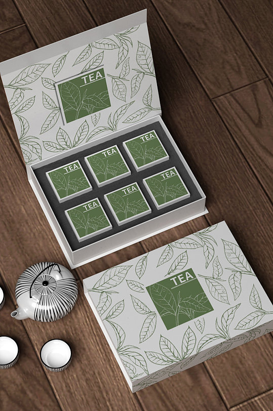 高端质感茶叶包装样机