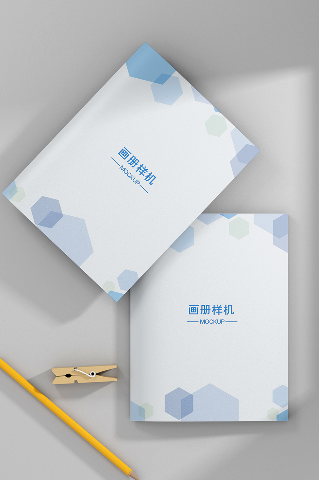 大气企业画册样机素材