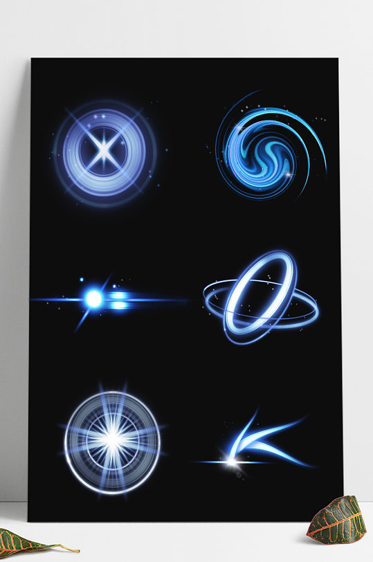 蓝色科技光圈图片-蓝色科技光圈素材下载-众图网