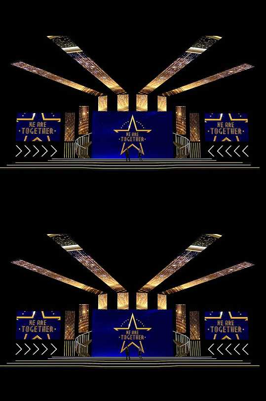 庆典大气现代舞台-众图网