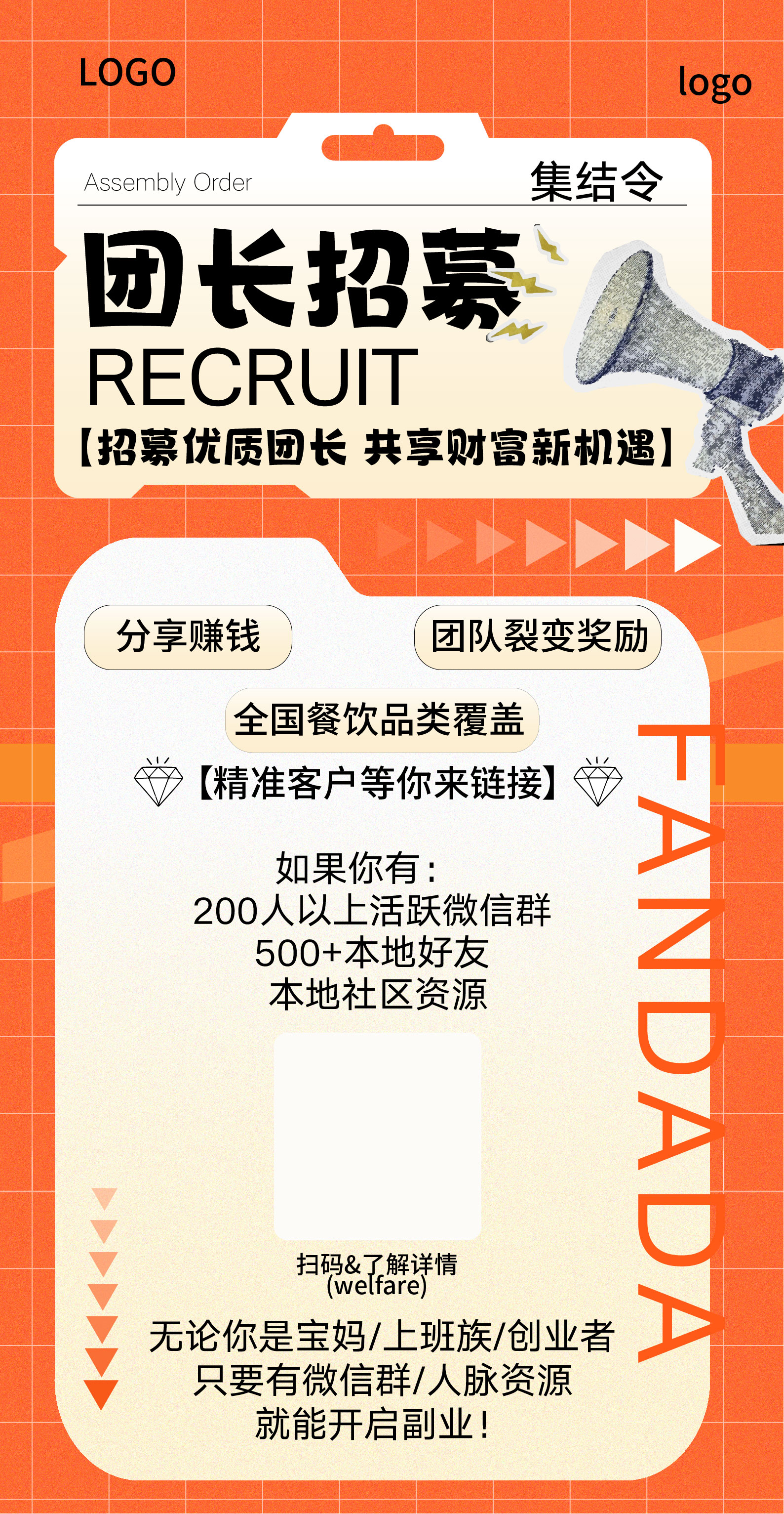 外卖程序团长集结令素材