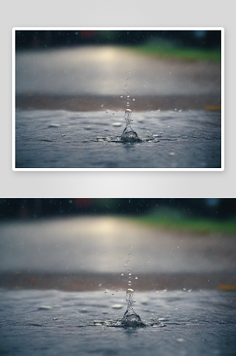 雨中漫步几人共赴夜晚之约