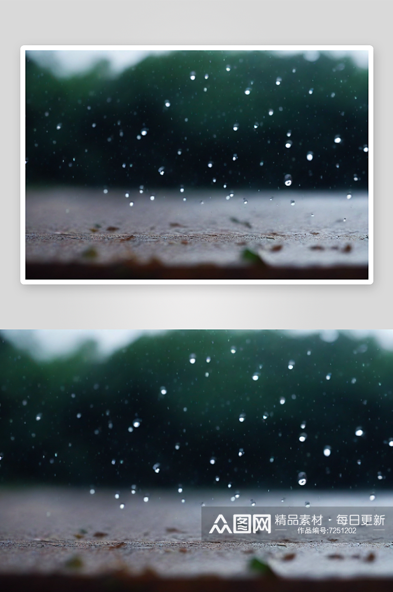 雨中漫步几人共赴夜晚之约素材