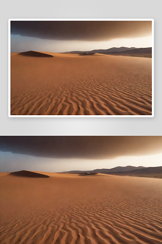 干燥沙漠中的莫洛科自然景观